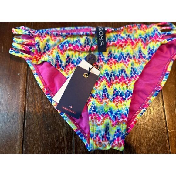 VIGOSS Girls' Big Wild Thing Two Piece Double Flounce Swimsuit - Picture 3 of 6